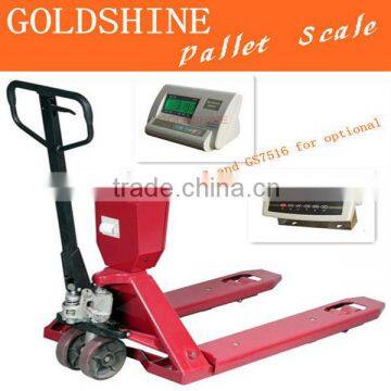 With high precision high lift hydraulic hand pallet truck pallet truck digital scale