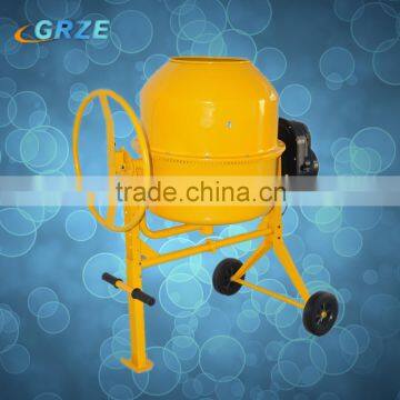 Horizontal Type Cement Mixer Machine with Wheel Operation
