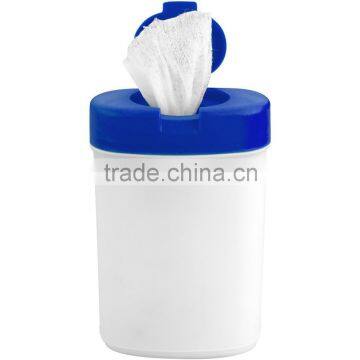 disposable nonwoven cleaning wipe in tube can be customized