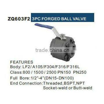 BARSTOCK BOLTED BODY BALL VALVE 8000/1500/2500