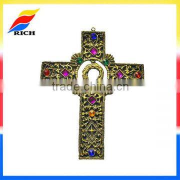 custom religious metal decorative cross for crafts