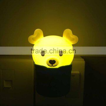 BBY-NL BEAR Night ligh new design cute animal LED Night light with sensor