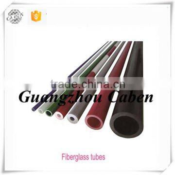 super high strength pultrusion colorful fiberglass tubes made from China top supplier in golden alibaba