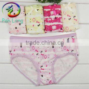 2015 New Sexy Briefs Underwear Undergarments for Girls Lace Panties Colorful Hipster photo-3