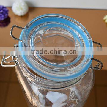 Storage Glass Jar Seal Pot With1500ml photo-4