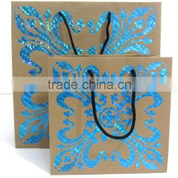 hotstamp recycle craft paper bag