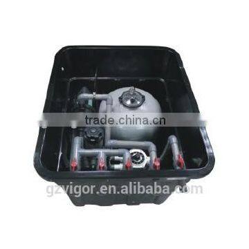 in ground durable fiberglass pump and filter for swimming pool/Combo filter system for swimming pool