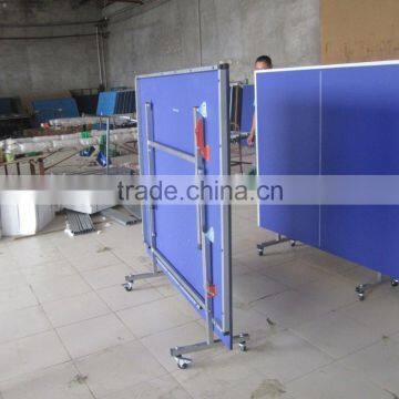 Outdoor Double Folding Table Tennis Table With 18mm Thickness Board