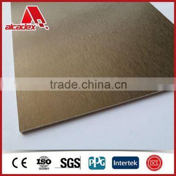 Aluminum Composite Panels Anodized Brushed