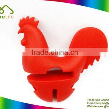 Chicken Shape Silicone Spoon Rest silicone grill oven glove