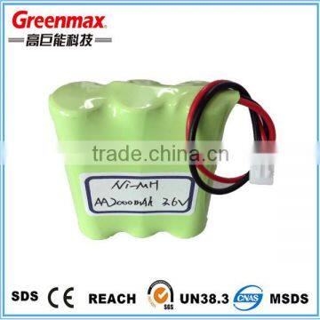 500mAH 3.6V AAA Dry Battery Rechargeable NI-MH Baattery