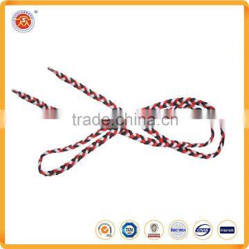 Knitted shoelaces elastic cotton shoelaces athletic flat cotton shoelaces