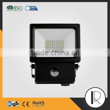 High bright 10W cranked bracket Sensor LED Floodlight