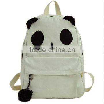 hot sell Panda sharp carton kids school bag