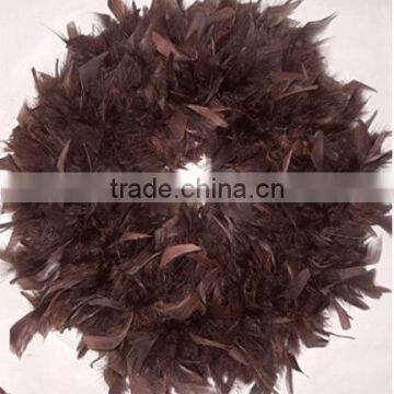 Feather Wreath - Christmas Wreath - Brown Wreath