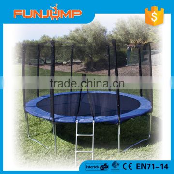 FUNJUMP 10FT high quality trampoline with enclosure and ladder