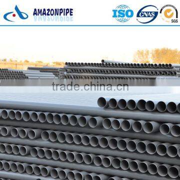 Wholesale Grey High Pressure PVC Pipe for Agricultural Irrigation