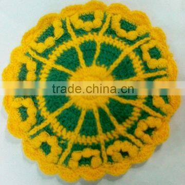 crochet flower applique motif/garment accessories