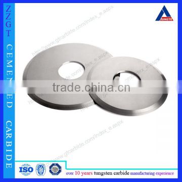 ground tungsten carbide slitting saw blade/polished saw cutters/fine grinding circular saw blade