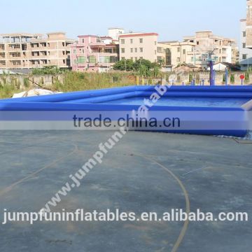 0.9 mm pvc tarpaulin inflatable pool large inflatable swimming pool,1.3m deep PVC water pool