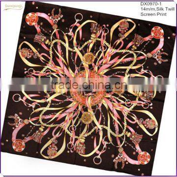 Factory Free Samples Best Price Silk Scarf Painting