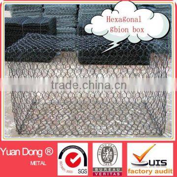 China anping manufacture hexagonal mesh gabion for sale