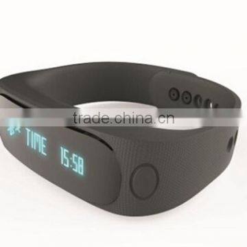 Bluetooth OLED Smart Wristwatch Bracelet E02 Fitness Pedometer Wristband Smart Bracelet Dayday Band