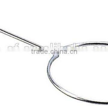 F03 chrome metal slatwall display hook 801