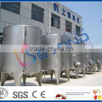 customized stainless steel milk storage tank