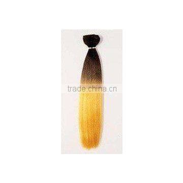 Human Yaki Perm Weaving hair extensions