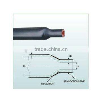 semi-conducting/insulation double layer heat shrinkable tubing