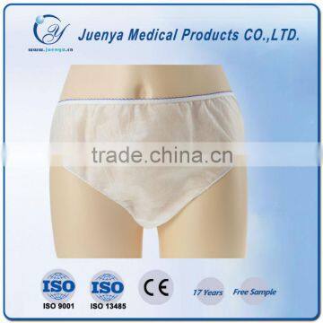 Factory supply disposable non woven women's underwear