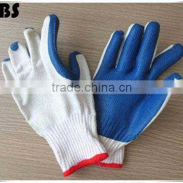 BSSAFETY Cheap rubber coated household work glove, safety gloves