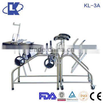 KL-3A Stainless Steel Obstetrics Table Obstetrics Table factory medical appliance factory