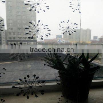 decorative door acid etching glass