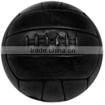 retro soccer ball /PVC,real leather vintage football /wholesale classic soccer ball