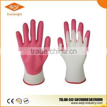 13G Nylon/Polyester Liner, Smooth finished white PU Coated Glove