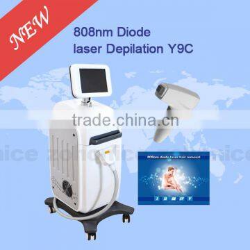 Y9C lumenis laser light 808nm diode laser hair removal