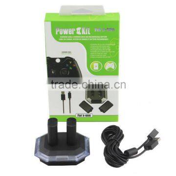 2016 New Product Double Battery Charging Dock With LED Indicators For XBOX One