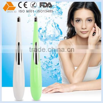 Positive and negative ion eye beauty device