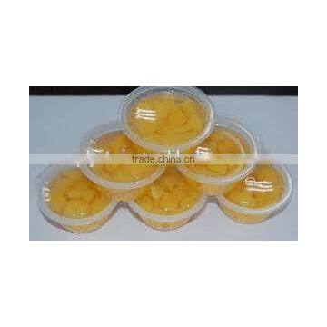 china export fruit peach cup with best price