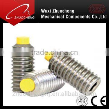 High quality nylon tip set screw