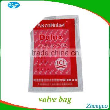 Eco pp woven valve bag for putty powder