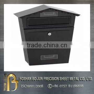 Custom powder coated aluminum wall mount mailbox