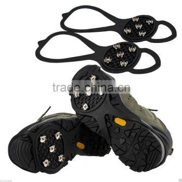 Ice Snow Anti Slip Shoe Boots Spikes Walk Cleats Grippers Crampons Climbing