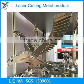 Laser cutting stainless steel decoration/eagle