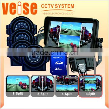 7inch monitor car dvr camera