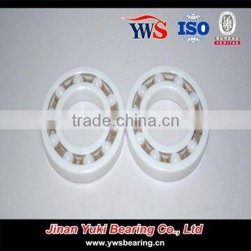 6806 PEEK Open Type Deep Groove Ceramic Ball Bearing photo-3