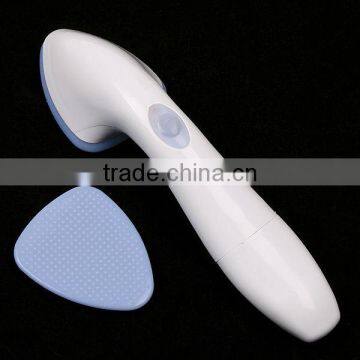 Portable Electric Facial Massager Washing Face Skin Beauty Cleaner Massage White