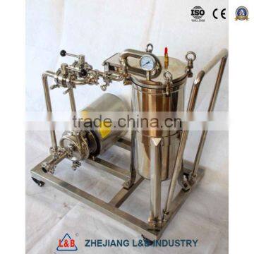 Sanitary Stainless Steel Pharmaceutical Single Bag Filter Bag Filter Housing photo-3